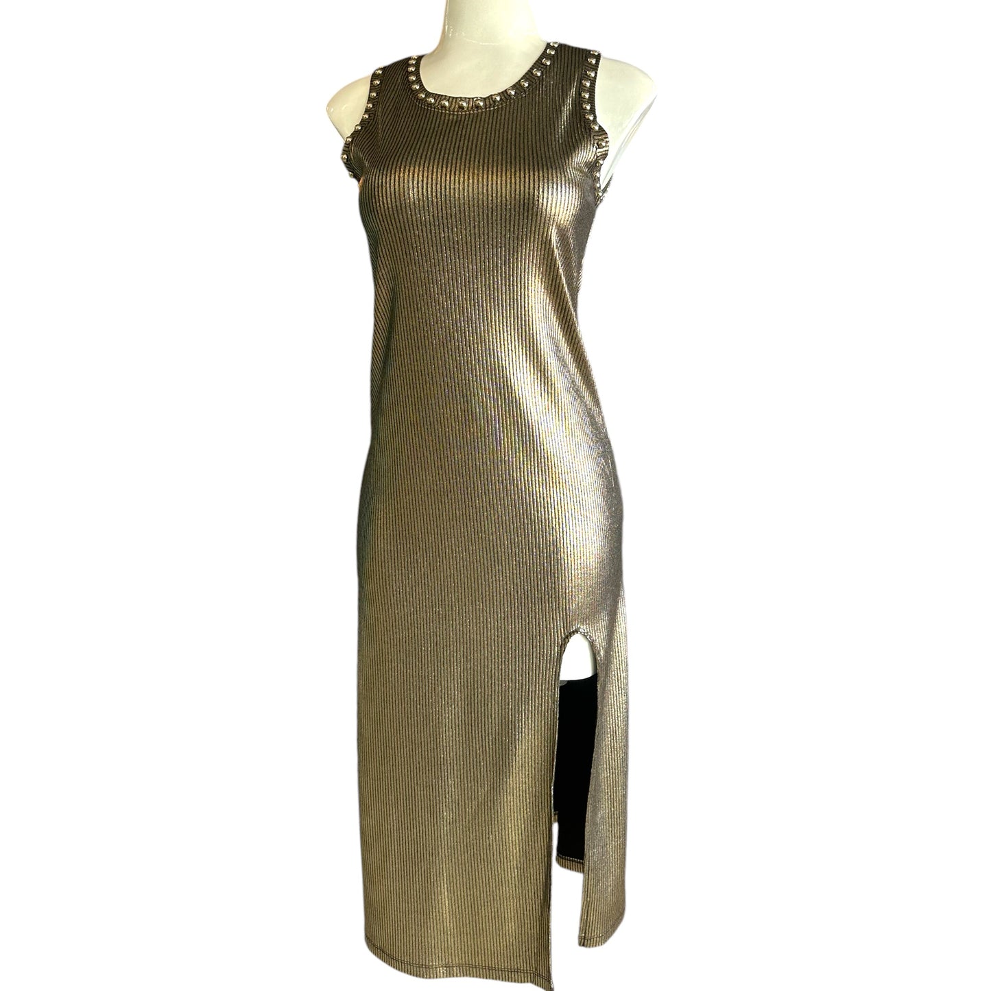 Vestido metalico