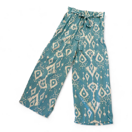 Pantalon estampado azul