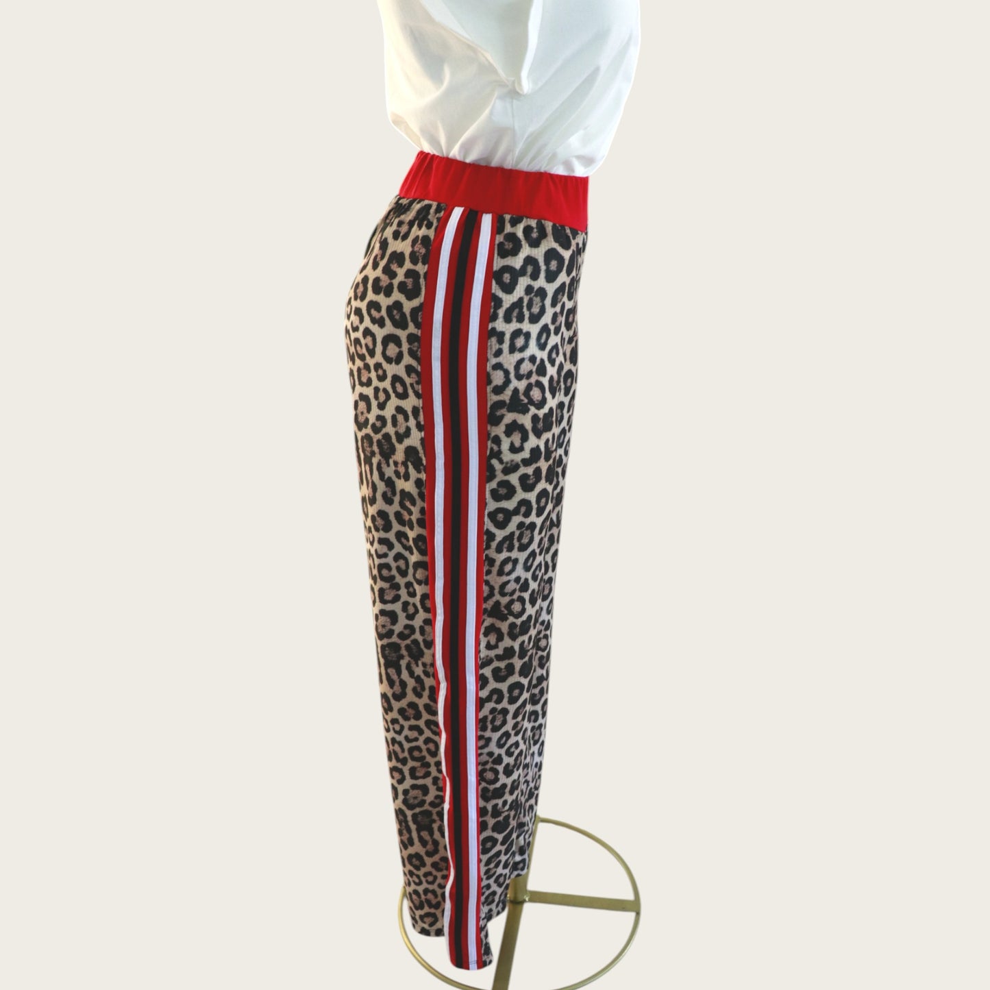 Pantalon animal print