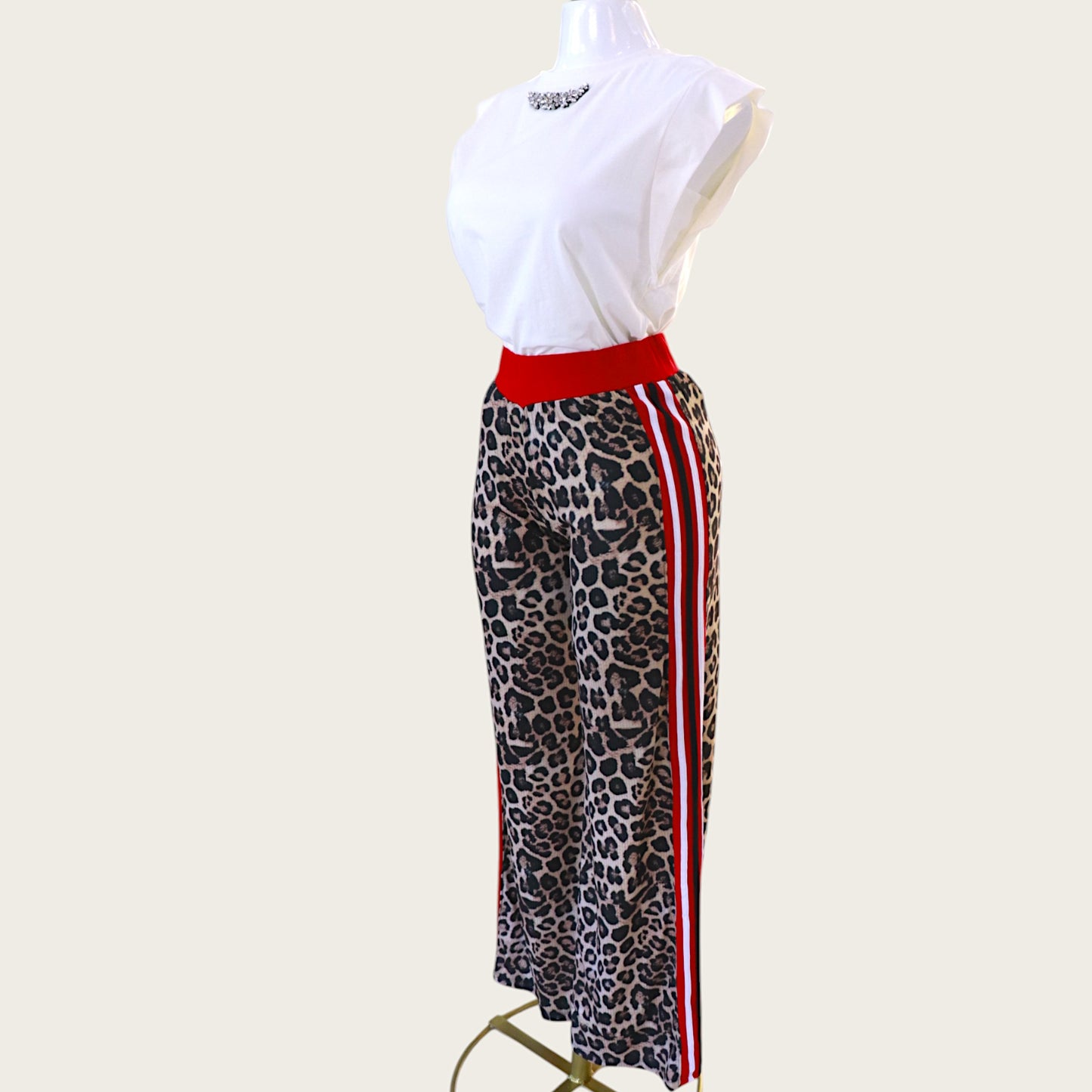 Pantalon animal print