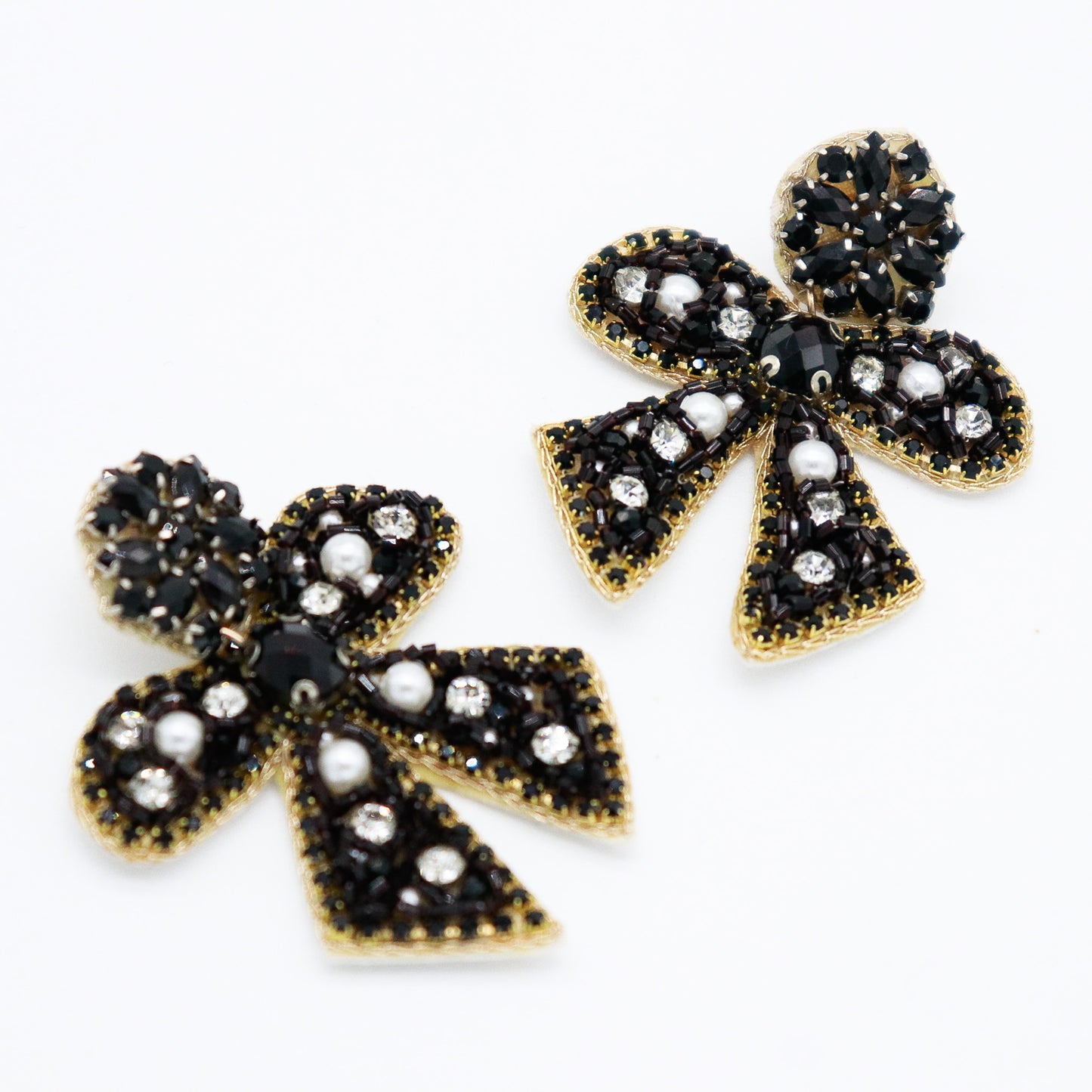 Aretes maxi moño