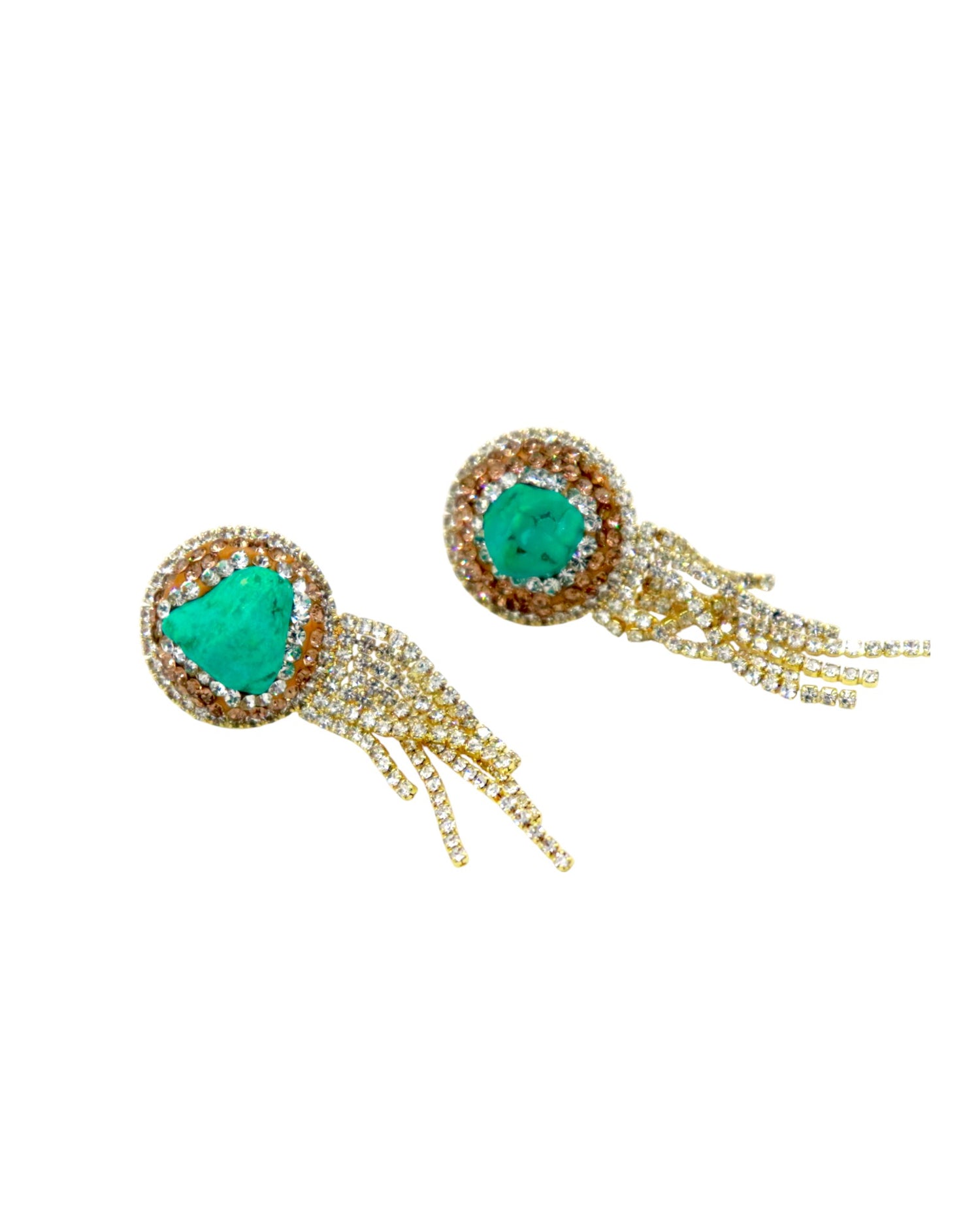 Aretes Salma Turquesa