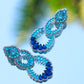 Aretes Blue Ocean