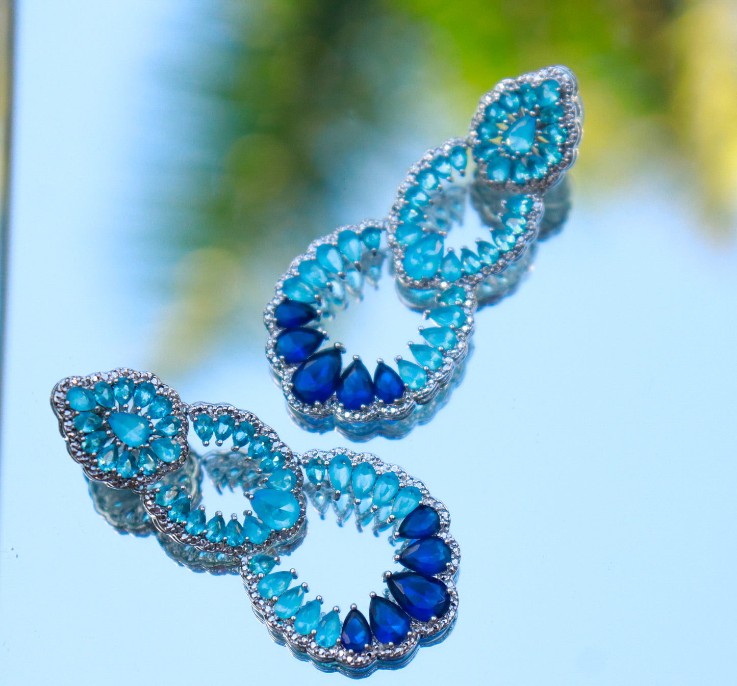 Aretes Blue Ocean