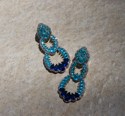 Aretes Blue Ocean