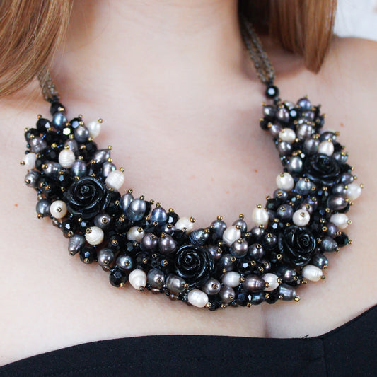 Maxi Black Necklace