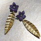 Aretes turcos PURPLE